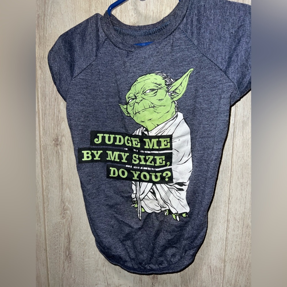 NWOT Dog Hoodie & Star Wars Shirt